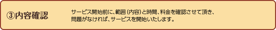 内容確認